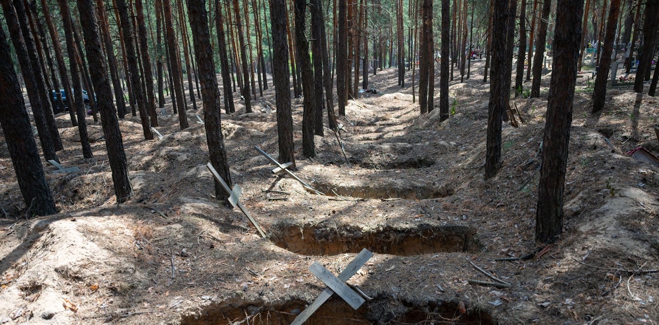 How the world’s first open-source digital map of mass graves could help bring justice to victims in Ukraine and other war zones How the world’s first open-source digital map of mass graves could help bring justice to victims in Ukraine and other war zones