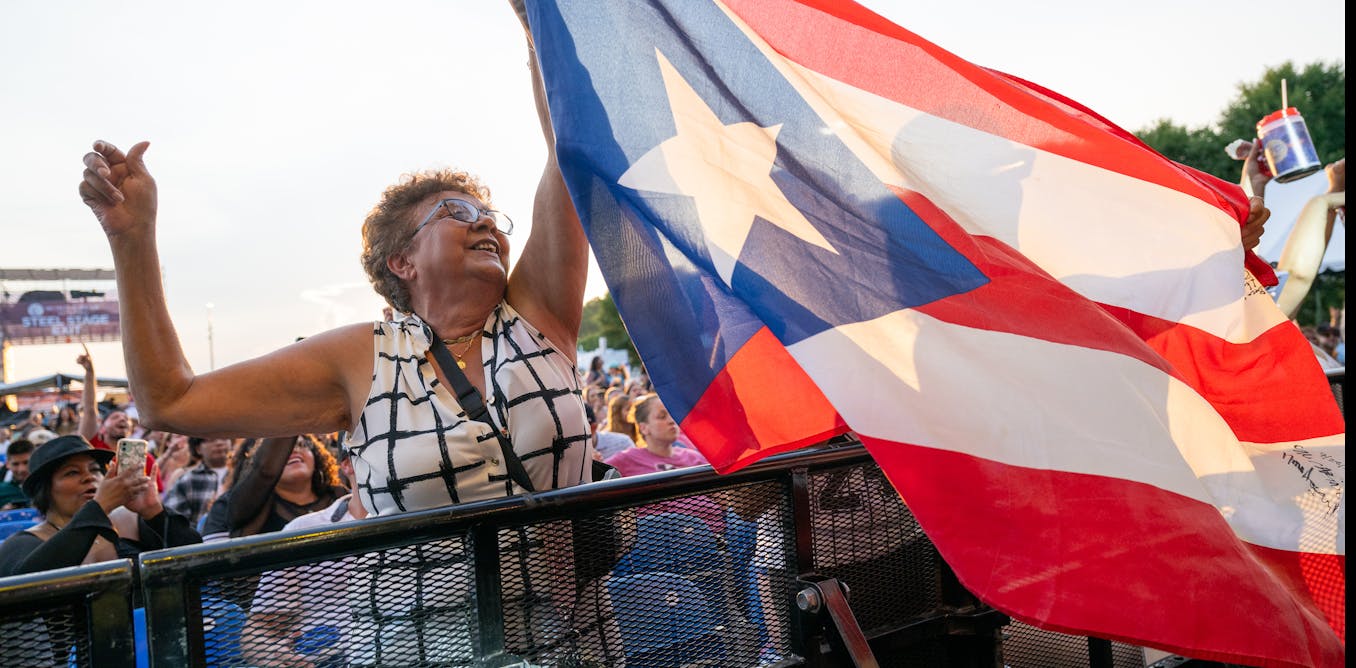 Latino voters are a growing force in Pennsylvania’s old industrial towns − and they could provide Harris or Trump with their margin of victory Latino voters are a growing force in Pennsylvania’s old industrial towns − and they could provide Harris or Trump with their margin of victory