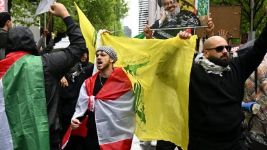 Should we accept displaying the Hezbollah flag as (shocking) free expression?