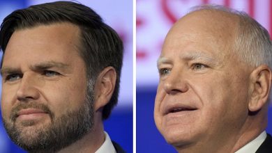 What the facial expressions of Tim Walz and JD Vance said about their nerves, embarrassment and pride What the facial expressions of Tim Walz and JD Vance said about their nerves, embarrassment and pride