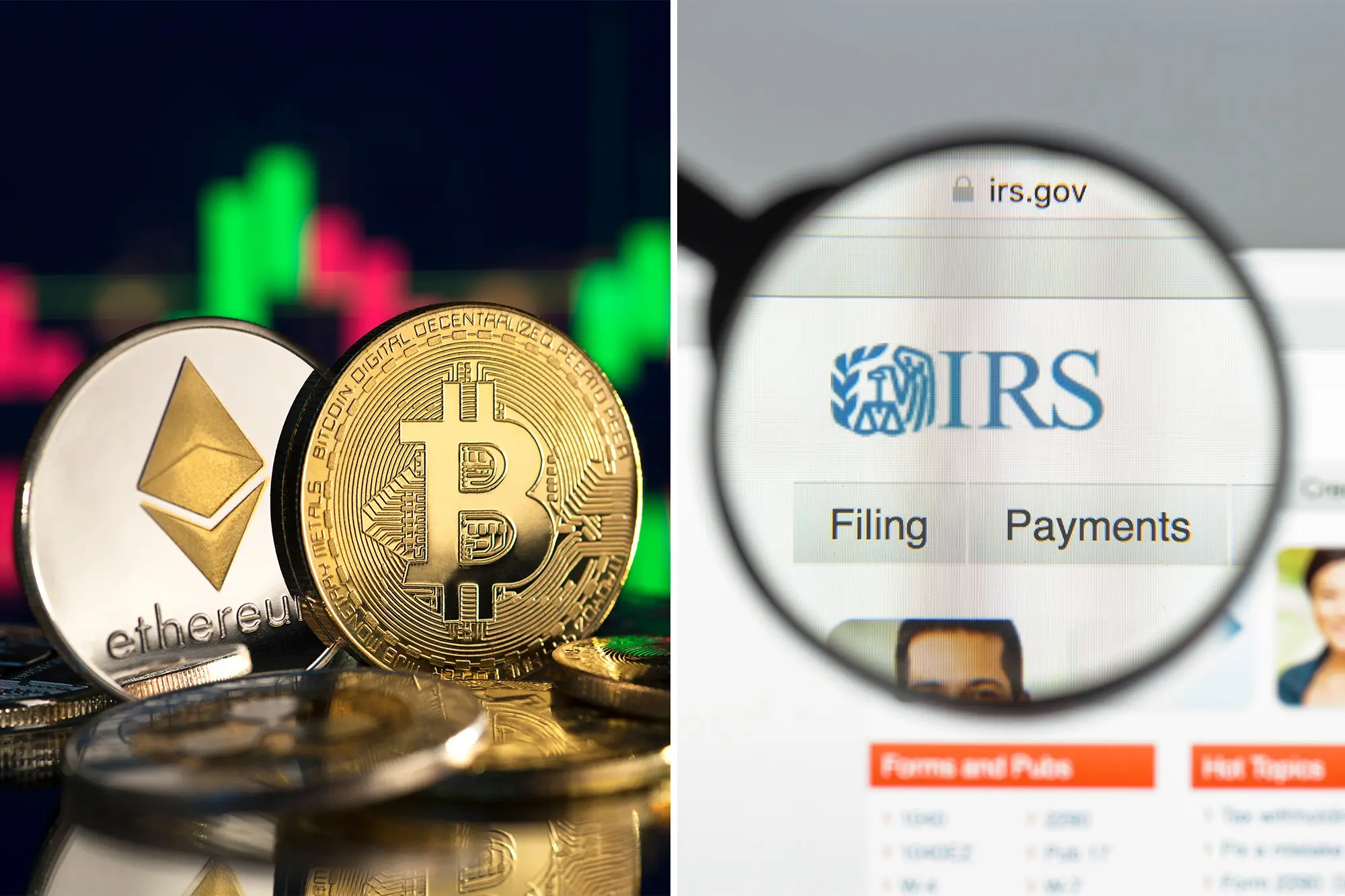 وكالة الضرائب الأمريكية (IRS) تكثف جهودها لمكافحة التهرّب الضريبي في قطاع العملات الرقمية وكالة الضرائب الأمريكية (IRS) تكثف جهودها لمكافحة التهرّب الضريبي في قطاع العملات الرقمية
